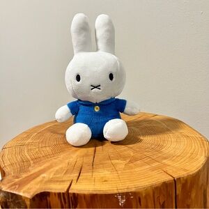 Miffy Plush Toy, 8” Sitting Dutch Bunny Plush Dick Bruna EUC Easter